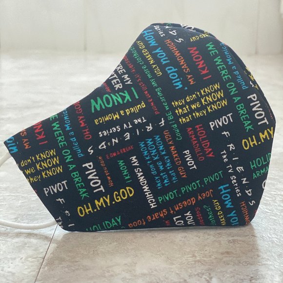 Cotton Custom 3 Layered - Face Masks W Nose Wire - Picture 8 of 16